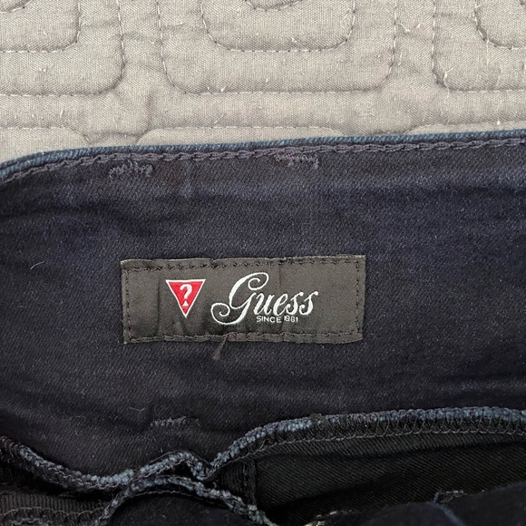 Guess Black High Waist Women's Shorts - Picture 3 of 3